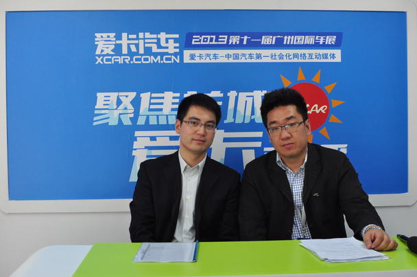 2013广州车展专访荣威高级经理丁秋平 2013广州车展专访荣威高级经理丁秋平
